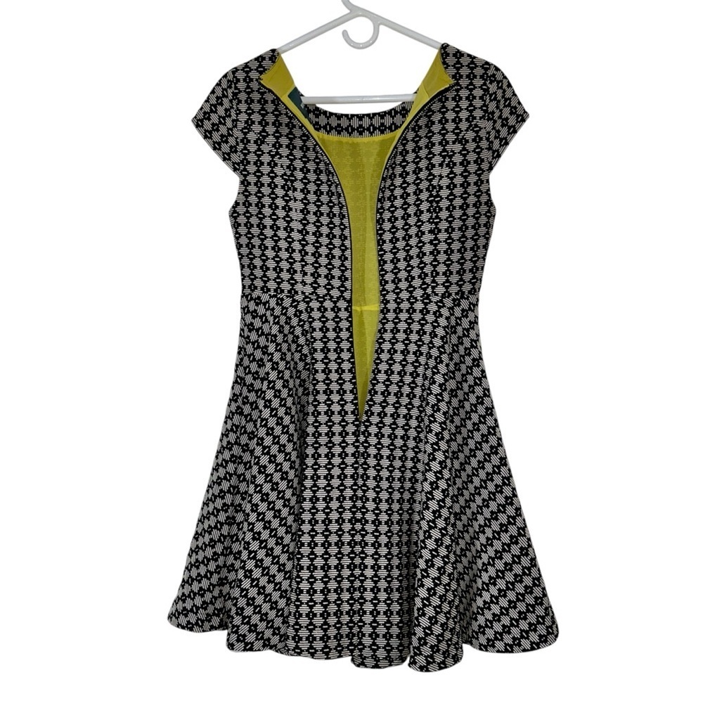 Anthropologie Maeve Jacquard Circle Skirt Dress - Picture 4 of 8